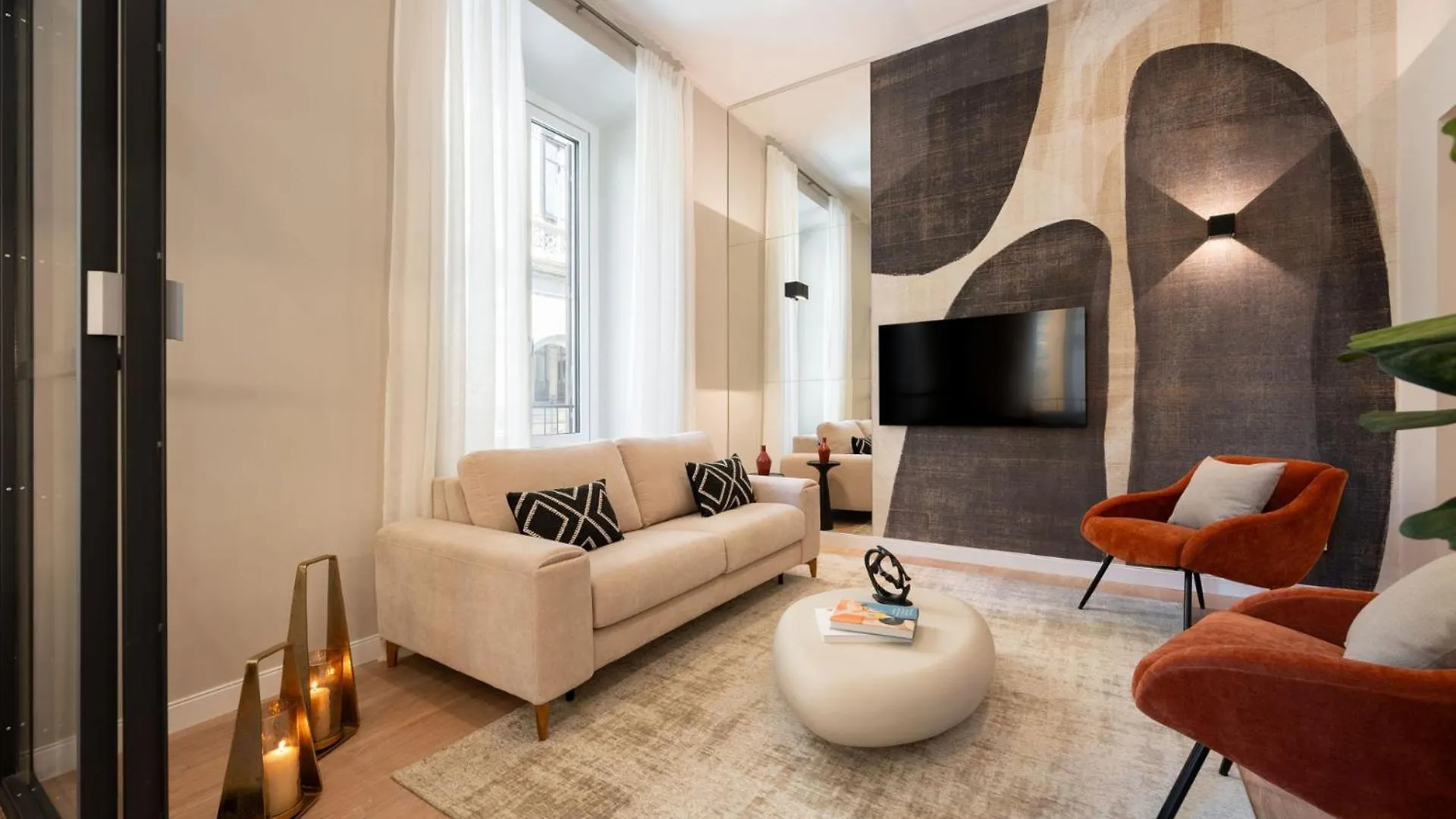 Apartments Florence -The Tangerine Arcade With View Italy