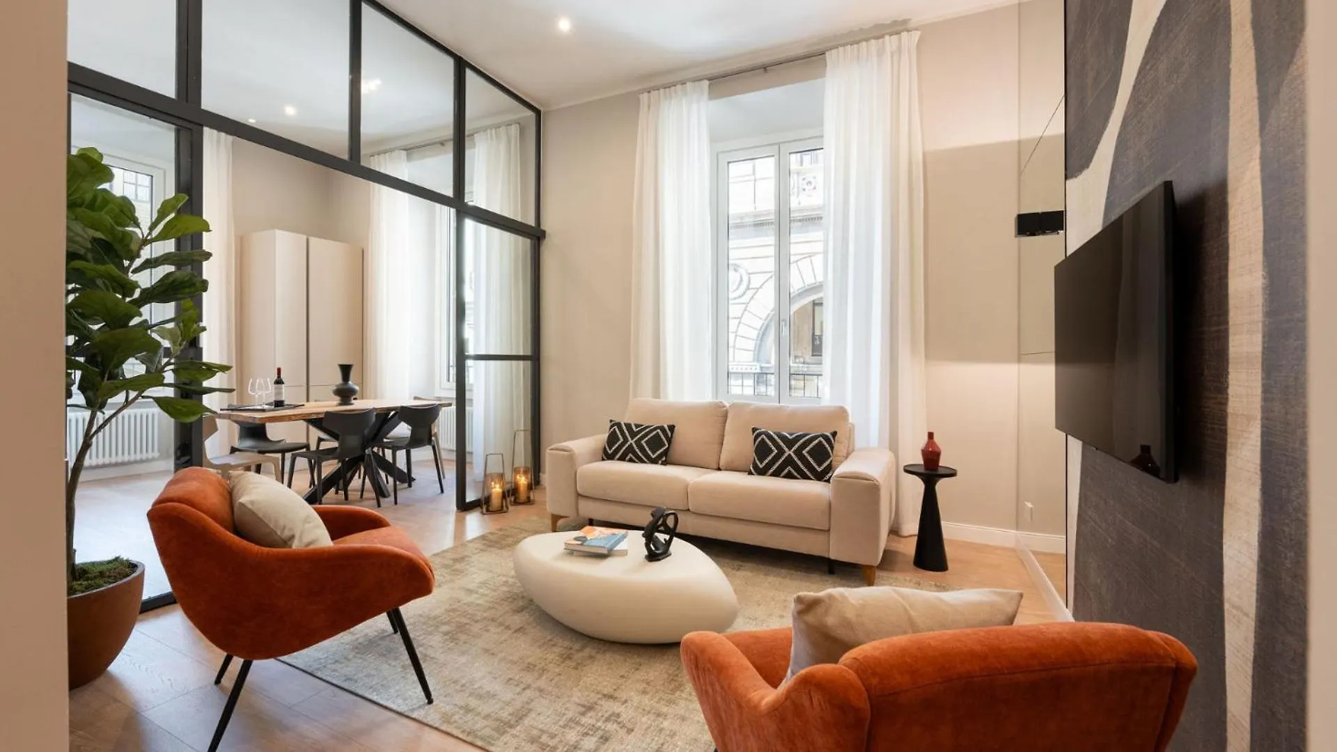 Apartments Florence -The Tangerine Arcade With View
